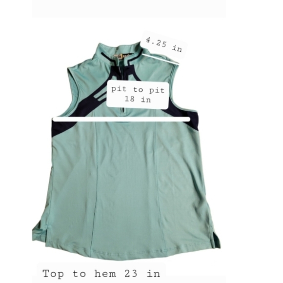 Jamie sadock golf shirt Top blouse size S - Picture 9 of 10